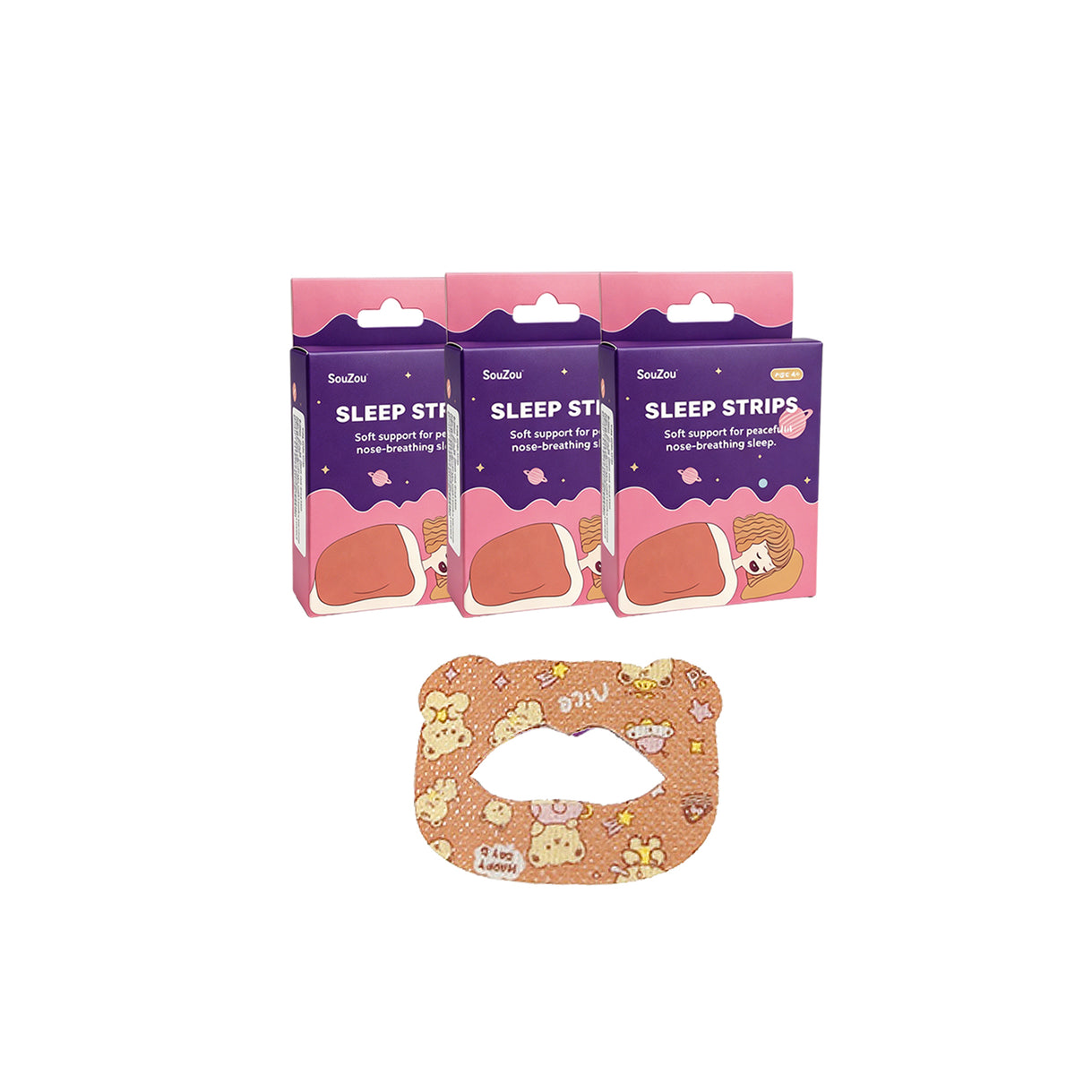 SouZou Mouth Tape For Kids Skin Friendly Type