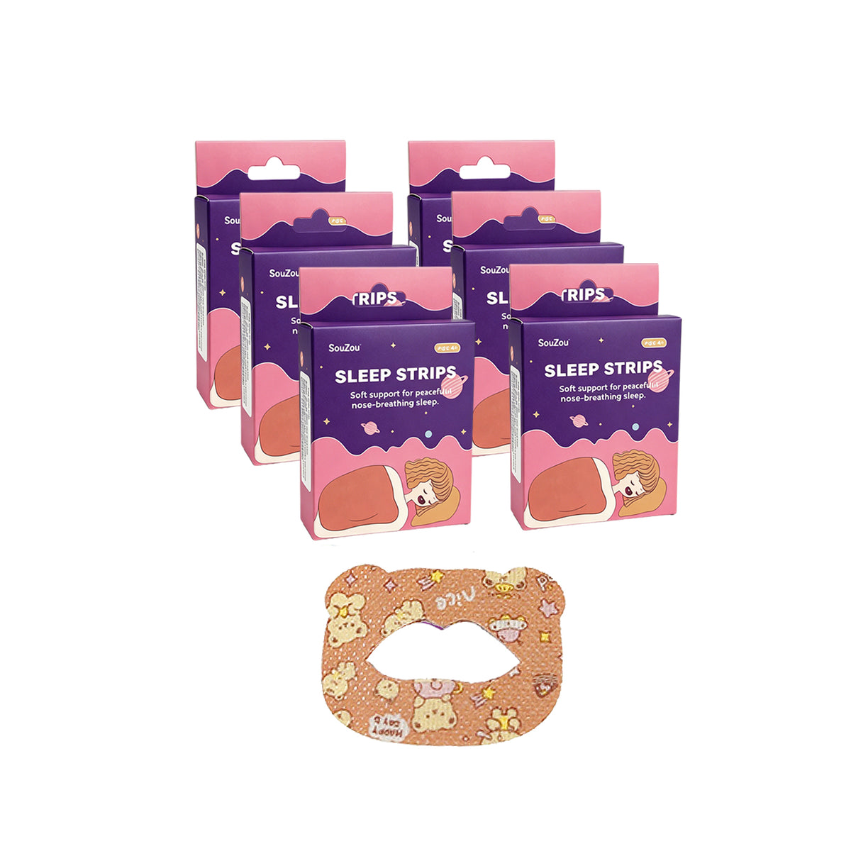 SouZou Mouth Tape For Kids Skin Friendly Type