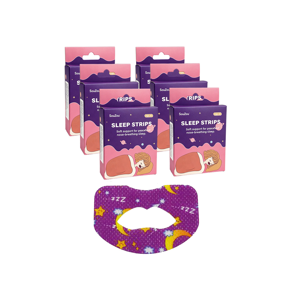 SouZou Mouth Tape For Kids Strong Hold Type