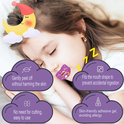 SouZou Mouth Tape For Kids Strong Hold Type