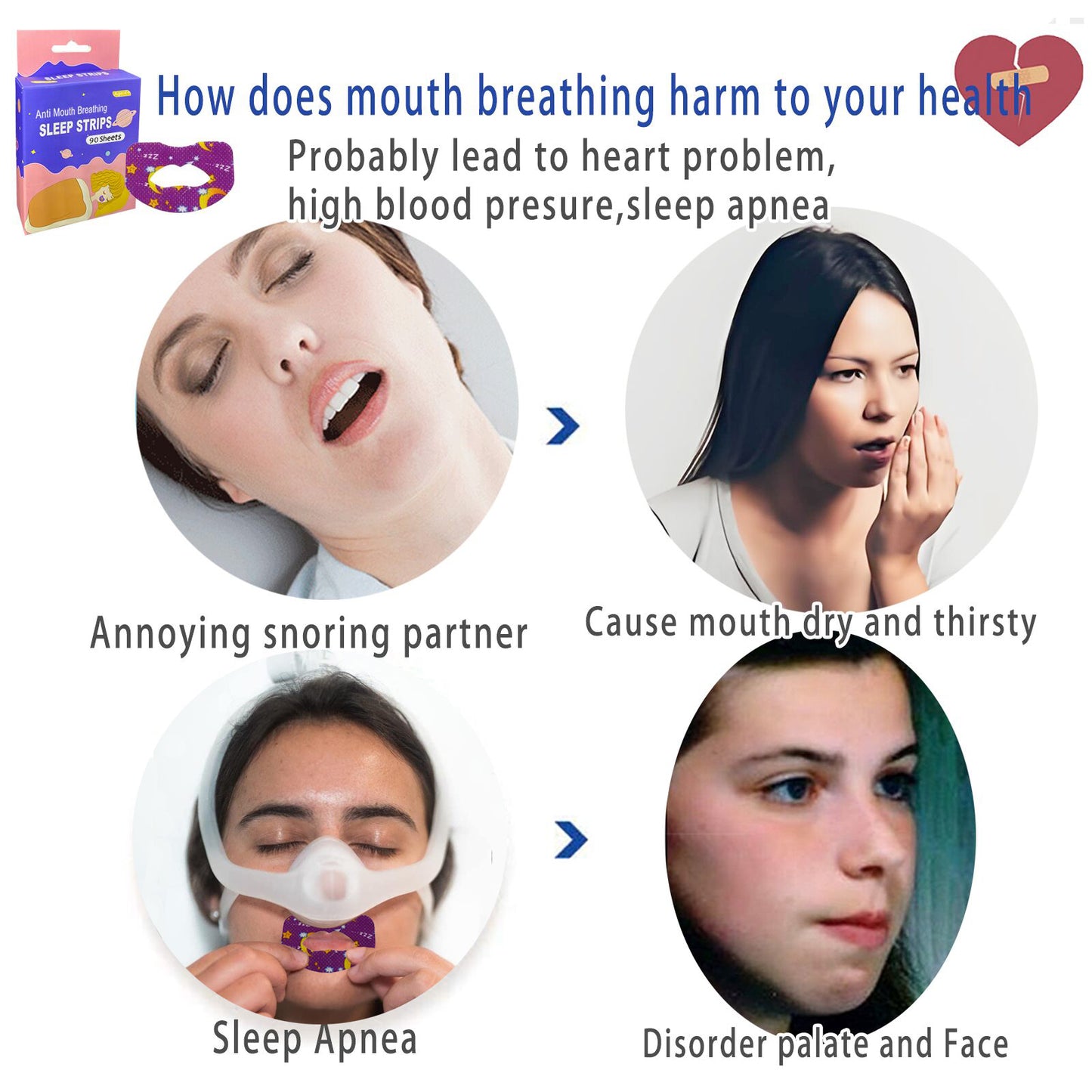 SouZou Mouth Tape For Adults unisex