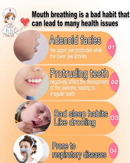 SouZou Mouth Tape For Kids Skin Friendly Type