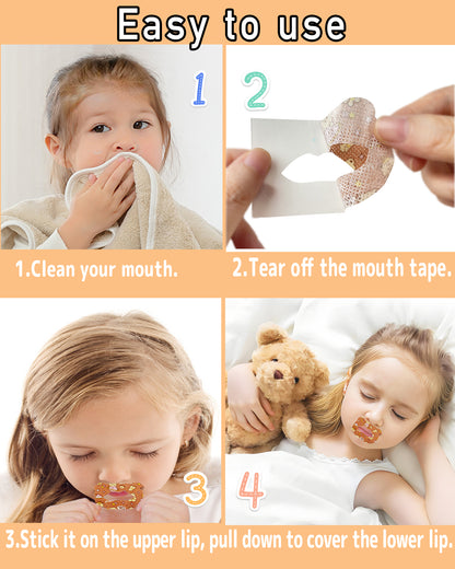 SouZou Mouth Tape For Kids Skin Friendly Type