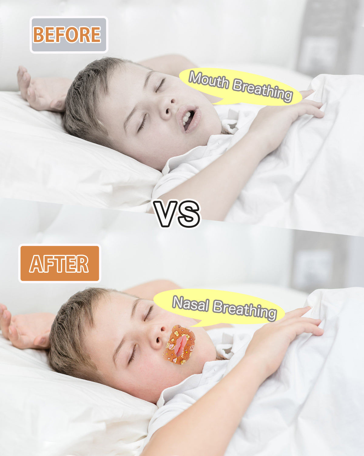 SouZou Mouth Tape For Kids Skin Friendly Type