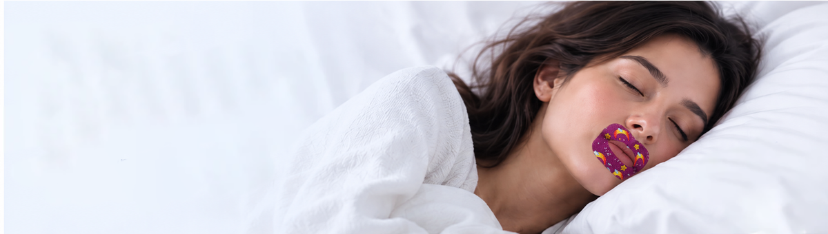 Woman sleeping peacefully on a white pillow