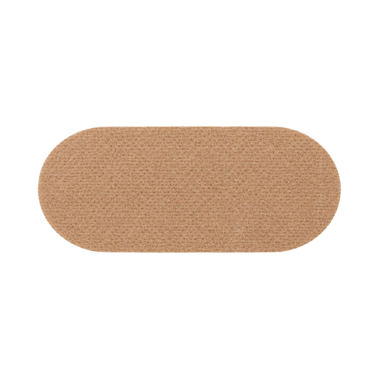 SouZou Brown Capsule-Shaped Mouth Tape — No Opening