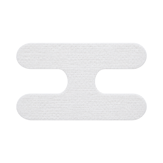 SouZou White Slim Horizontal I-Shaped Mouth Tape — No Opening